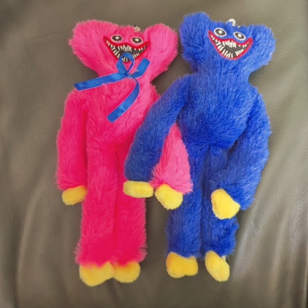 Poppy play time keychain plushie set